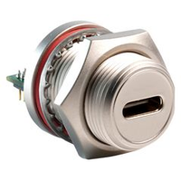 Multicomp Pro MP002448 Usb Type C R/A IP68 Sealed Connector