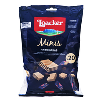 Loacker Classic Mini Crispy Wafers Cremkakao 20 X 10g