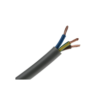 Rs Pro 7755895 3 Core Power Cable, 2.5 Mm², 100m, Grey Pvc Sheath, 3183Y, 25 A, 300 V, 500 V (1 Reel of 100 Metres)