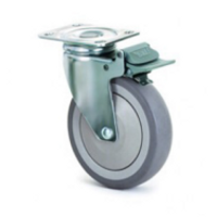 Castor Wheels PB125 Tpr Swivel Including Installation