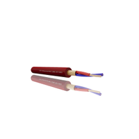 Rs Pro 2149599 Screened 2 Core Microphone, 0.25 Mm² Csa, 6.35mm Od, 100m, Red (1 Reel of 100 Metres)