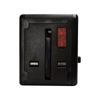 Soundteoh Travel Adaptor w/2 X 2.4A Smart Usb 1 S