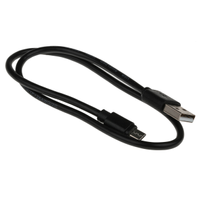 Rs Pro Usb 2.0 Cable, Male Usb a to Male Micro Usb B Cable, 500mm