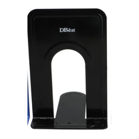 D-BEST BOOKEND-METAL XL 9" Black