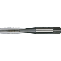 Sherwood SHR0870410L Taper Tap, Straight Flute, M8 X 1.25mm, High Speed Steel, Metric Coarse, Bright