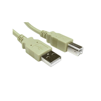 Rs Pro 2513291 Cable, Male Usb a to Male Usb B Cable, 3m