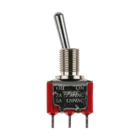 Rs Pro 4480747 Toggle Switch, Panel Mount, On-On, Spdt, Solder Terminal
