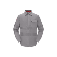 Wholesafety Uk 00165EHV/F/L-92 - ABB Ladies Industry Shirt With Reflective Tapes Grey Light; S