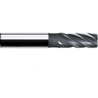 Swisstech SWT1641023K 10.0MM 5 Flute 0.50 Rad Vari Helix Tialn Coated Carbide End Mill