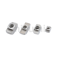 Misumi SLNTN10-45-8-100P Post-Assembly T Nuts Stainless Steel for Aluminum Frames