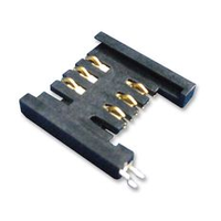 Multicomp Pro SIMMP-00601B000-G Connector, Mini Sim, 6PIN