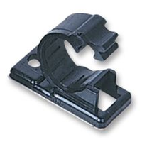 Multicomp Pro MP003240 Cable Clip, Black, 9MM, PK100