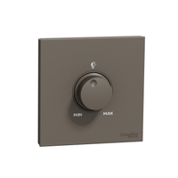 Schneider Electric E8732RD250U_DG_G11 Dimmer + Switch, Avataron C, Painted, IP20, Dark Grey