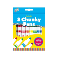 Galt 8 Chunky Pens Washable 1 S
