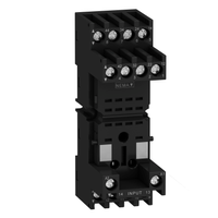 Schneider Electric RXZE2M114M Socket, Harmony Electromechanical Relays, for RXM2 RXM4 Relays, Screw Connect to Rs, Mixed Contact