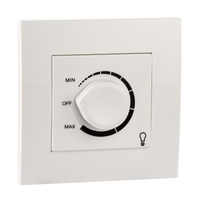 Schneider Electric KB31RD400_WE Dimmer, Vivace, 400W, 1 Gang, IP20, White