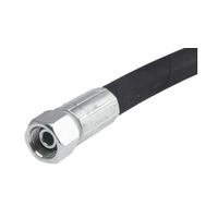 Rs Pro 1102013 756mm Synthetic Rubber Hydraulic Hose Assembly, 275bar Max Pressure