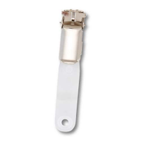 European Metal Badge Clip