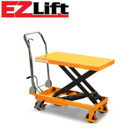 Ezlift Hydraulic Lift Table (150kg) Foldable Handle(blue Colour)