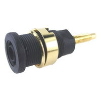 multicomp-pro MP - FCR7358GB Banana Connector, Jack, 32A, 1KV, Black