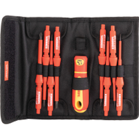 Kennedy KEN5725870K Parallel/Phillips, Electricians Screwdriver Set, Set of 10