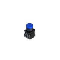 Rs Pro 2398207 Illuminated Push Button Complete Unit, 22.5mm Cutout, 1NO+1NC
