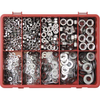 Qualfast QFT6154400K A2 Stainless Steel Metric Nut and Washer Kit