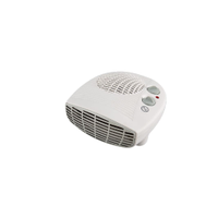 Rs Pro 2097947 British 3-pin - 2kW Fan Fan Heater, Floor Mounted, Type G