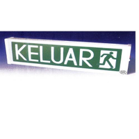 Pne PEX-215LED/D Led Slimline Emergency Keluar Sign Double Sided 2X15W