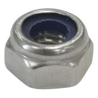 Multicomp Pro MP007398 Nut, Nylon Locking, Carbon Steel, M6