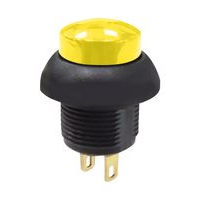 Multicomp Pro MPP12-6B2G5SM3CAS05L00 Pushbutton Sw, Spst, 0.4A, 32VAC, Panel