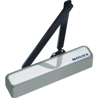 Matlock MTL9494010K Overhead Door Closer C/W Back Check & Delay Silver