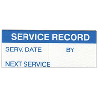Multicomp Pro 7827345 Label, Service Record, PK350