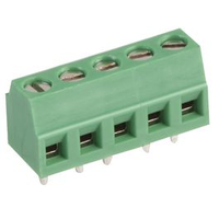 Multicomp Pro MC000021 Terminal Block, Wire to Brd, 5POS, 16AWG