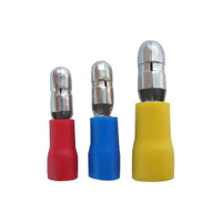 Insulated Bullet Male Lug (red) (x 100PCS)