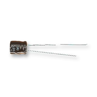 Multicomp Pro MCMHR25V107M8X7 Cap, 100µF, 25V, 20% Electrolytic Capacitor