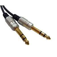 Multicomp Pro PS000047 Adapter, Stereo 6.35MM PLUG-PLUG, Blue