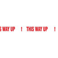 Avon AVN9816260K 50mm X 66m (pack of 5) - Printed 'this Way Up' Tape