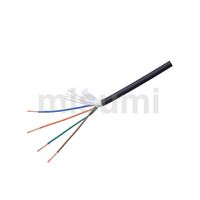 Misumi E-GR1000-TRVV-0.3-16-100 Trvv Non-Shielded Robot Cables 300V, High Flexibility