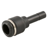 Rs Pro 2312679 55705 Series Straight Fitting, Push in 8 Mm to Push in 10 Mm, Tube-to-Tube Connection Style
