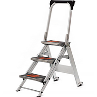 Jumbo 3 Step Platform Stool Ladder