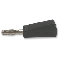 Multicomp A-1.107.B Plug, 19A, 4MM, Cable, Black