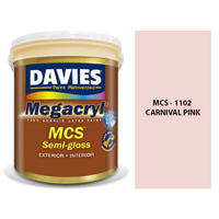 Davies Megacryl Carnival Pink - 16 Liters
