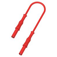 Multicomp Pro 76-016 4MM Banana Plug to Plug Lead, Red, 1.5M