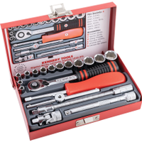 Kennedy-Pro KEN5824893K 1/4in. Socket Set, Metric, Set of 19