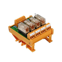 Weidmuller 1113361001 Rsm 4RS 24VDC Lp GEM.- Rsm Series Relay Module 6A 4CO 24VDC