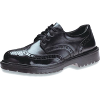 LC-KING-KJ484SX-04 Blk Low Cut Brogue Shoe, SZ:04 (pair)