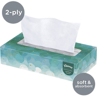 Kleenex® Facial Tissue Flat 75s