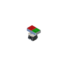 Rs Pro 2398187 Push Button Complete Unit, 22.5mm Cutout, 1NO+1NC