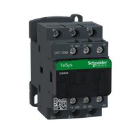 Schneider Electric LC1D09M7 Tesys D Contactor - 3P(3 No) - AC-3 - <lt/>= 440 V 9 a - 220 V Ac Coil (4-29-00-4290)